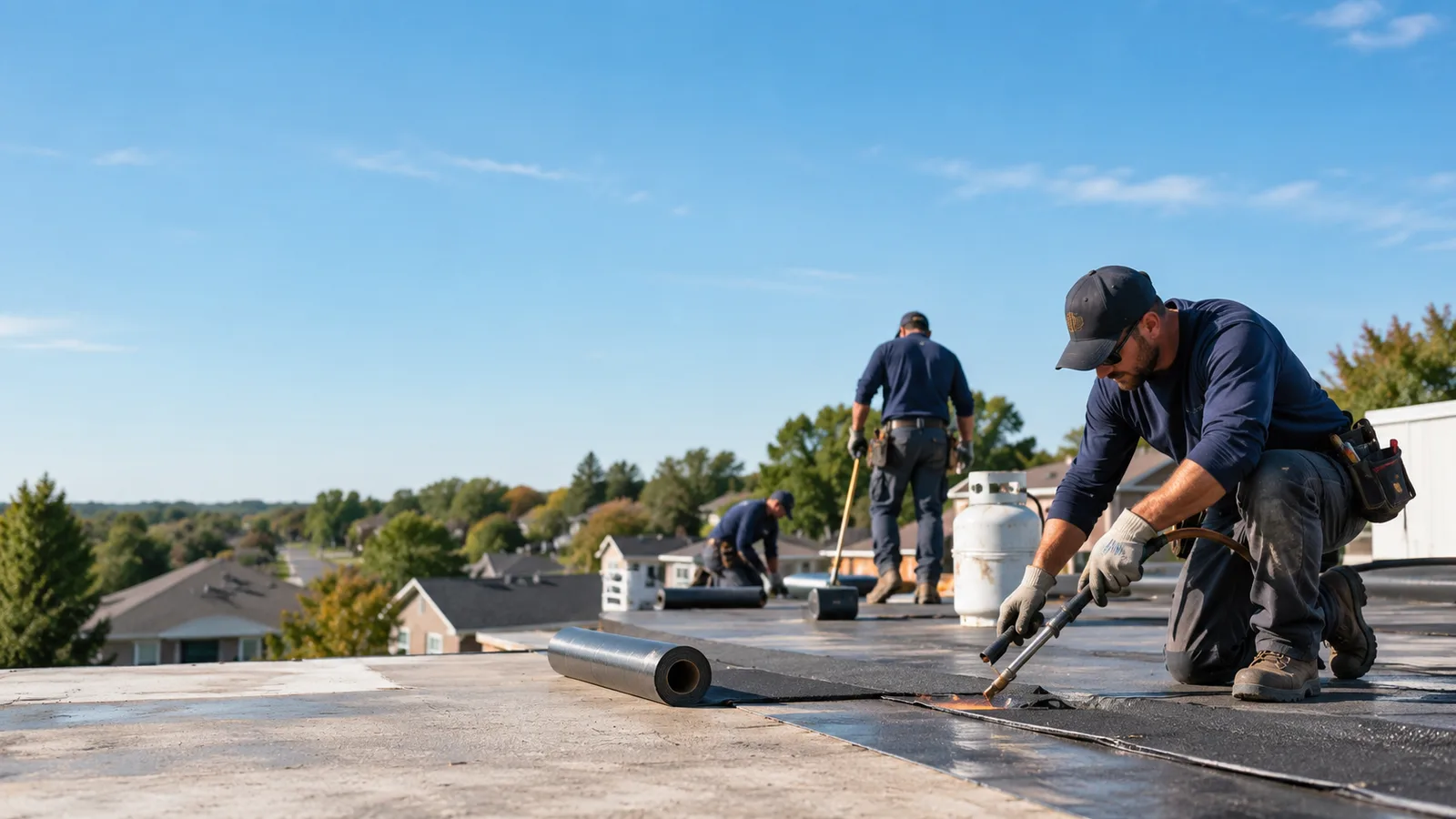 Flat Roof Leak Repair providers in Gwinner, ND